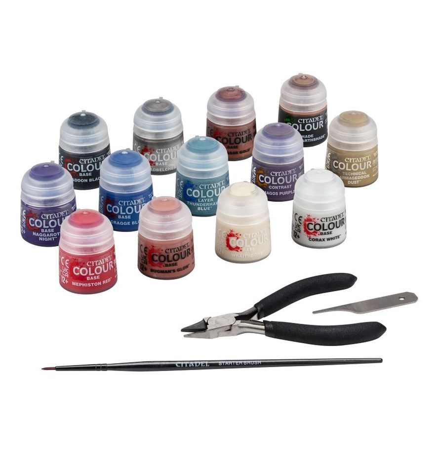 Warhammer 40,000: Paints + Tools Set thumbnail 2