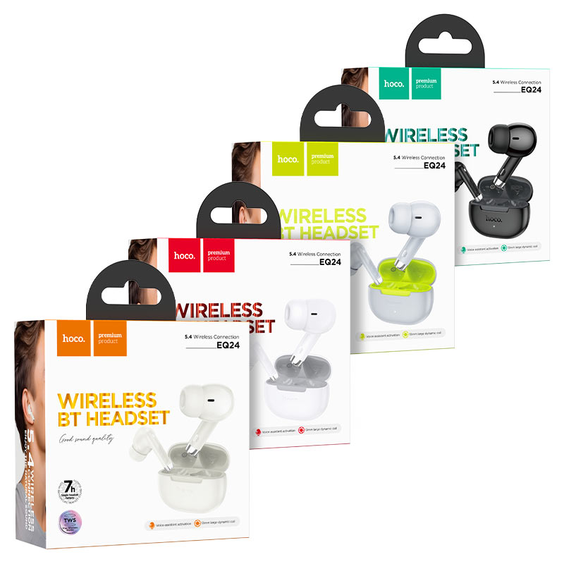 HOCO. EQ24 Wireless Headphones with Charging Case (BT v5.4) thumbnail 2