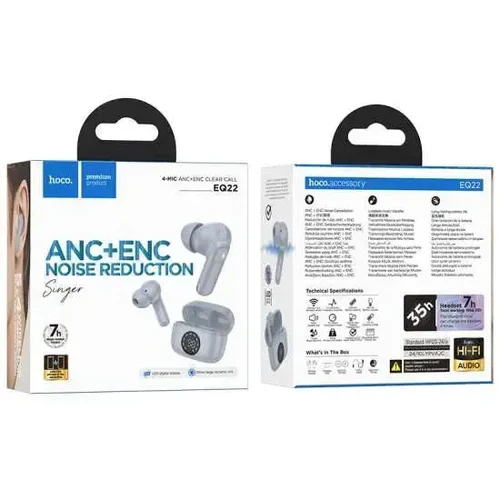 HOCO EQ22 ANC+ENC NOISE REDUCTION HEADSET Blue Star