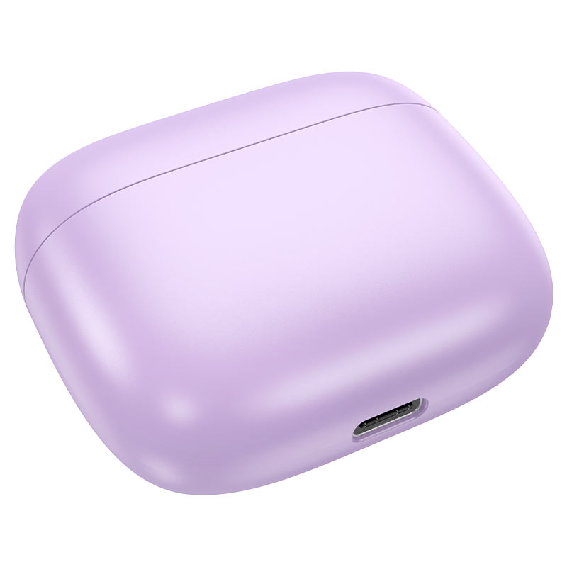 Hoco EQ2 TWS BT 5.3 Voice Assist Earphone Purple thumbnail 2