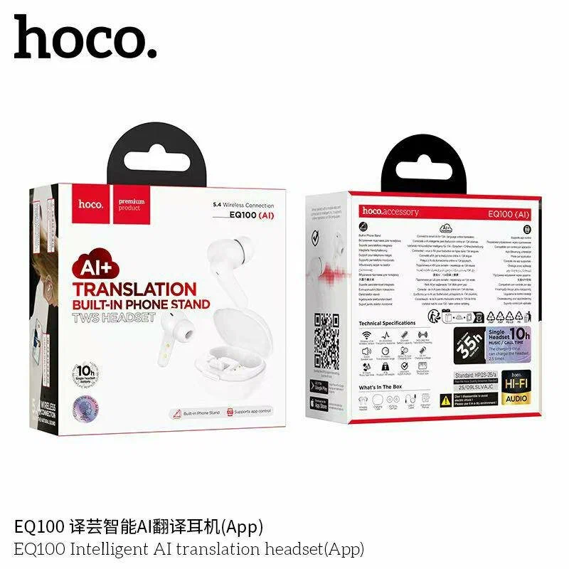 HOCO EQ100 AI+  WIRELESS HEADSET