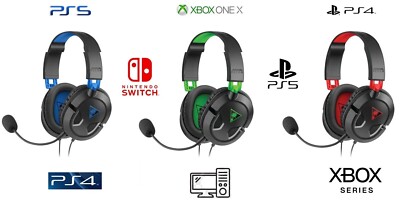 Turtle Beach Recon 50X Gaming Headset for Xbox Series X|S, Xbox One, PS5, PS4, Nintendo Switch, & PC COLOUR RED/BLACK thumbnail 2