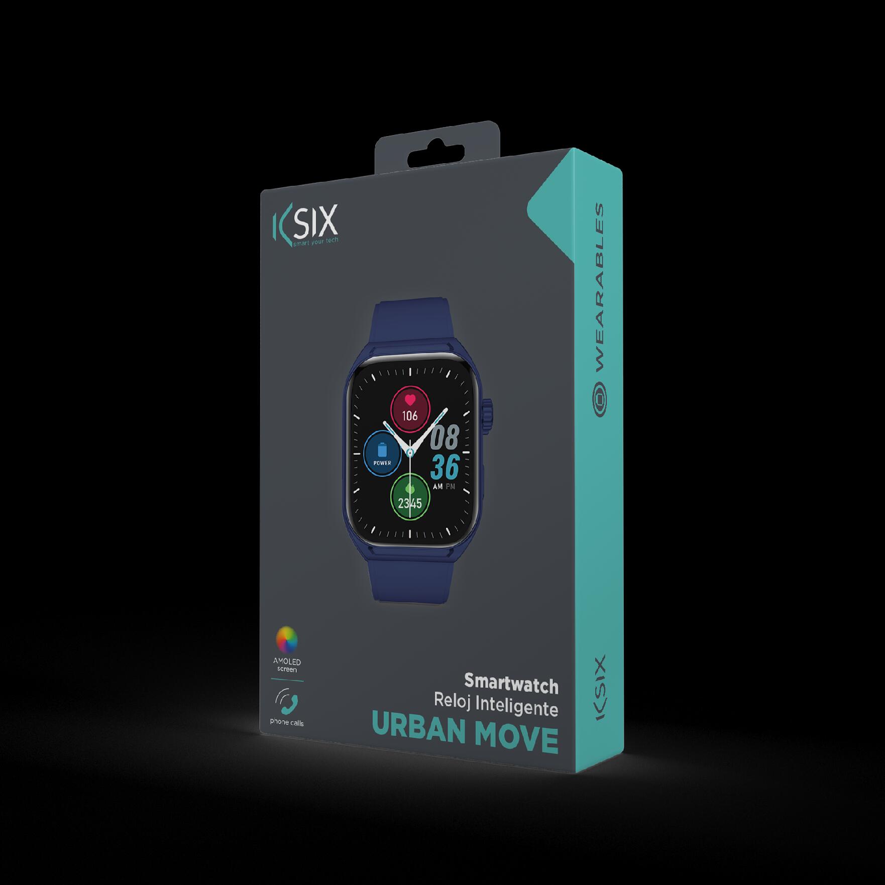 KSIX URBAN MOVE AMOLED SCREEN