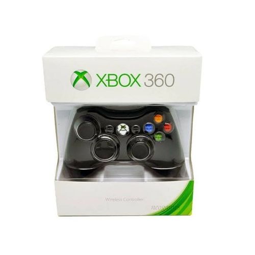 Microsoft Xbox 360 Wireless Game Controller.
