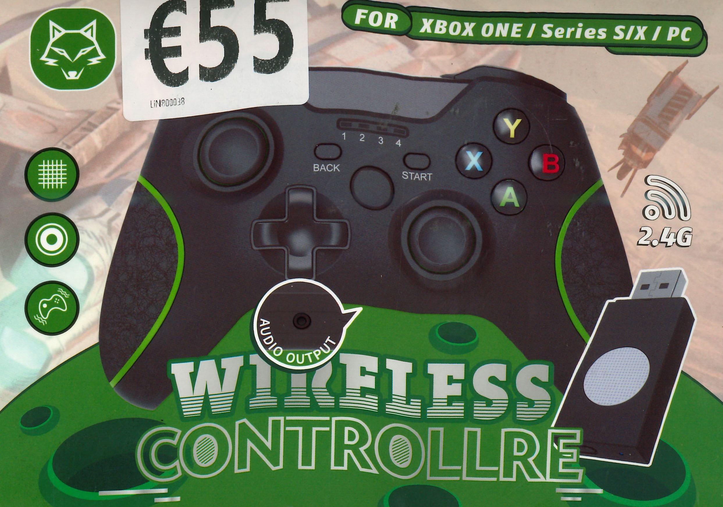 WIRELES CONTROLLER FOR XBOX ONE / SERIES S-X / PC
