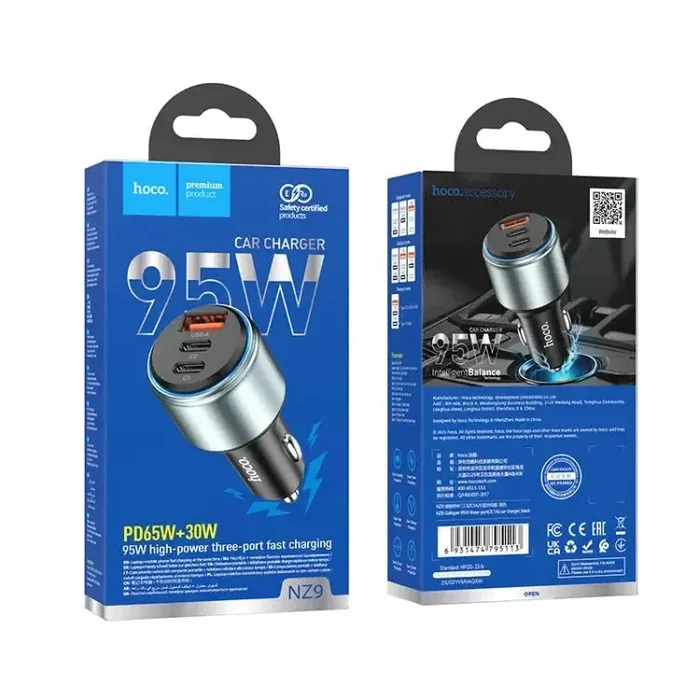 Hoco NZ9 Galloper 95W 3 Port PD65W+30W