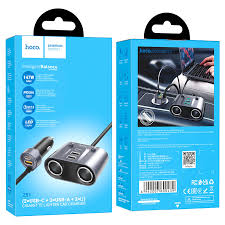 HOCO Z51 147W 7-Port USB PD Car Charger Adapter