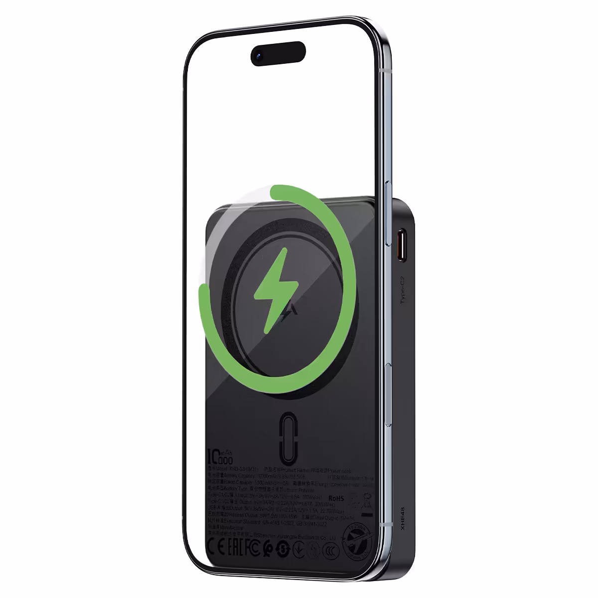 ACEFAST Magnetic Fast Wireless Charge Power Bank M31 22.5W 10000mAh thumbnail 2