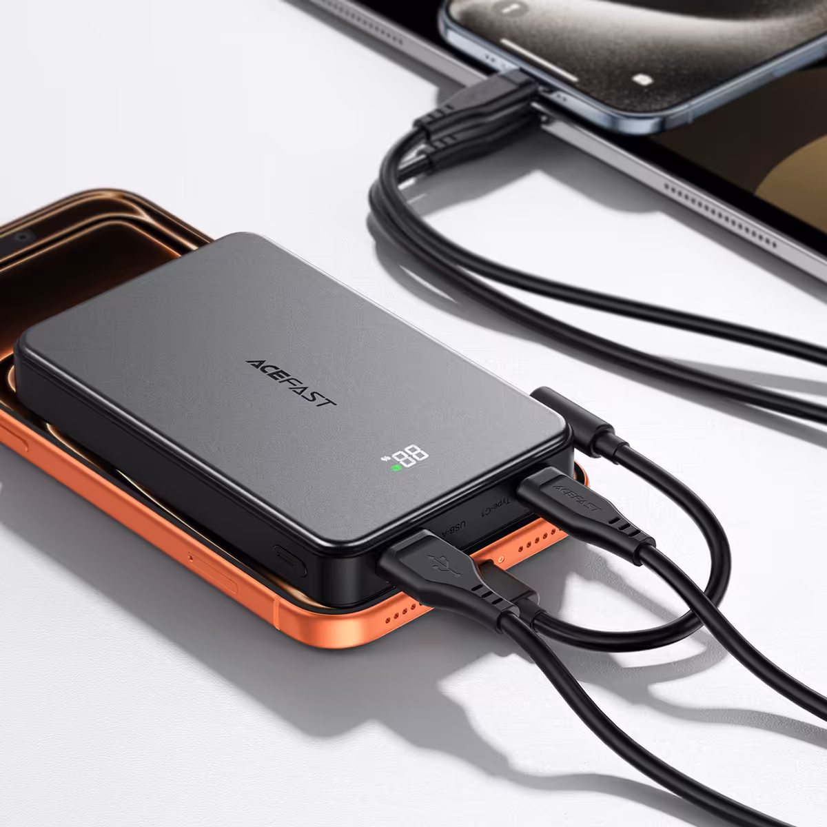 ACEFAST Magnetic Fast Wireless Charge Power Bank M31 22.5W 10000mAh thumbnail 5