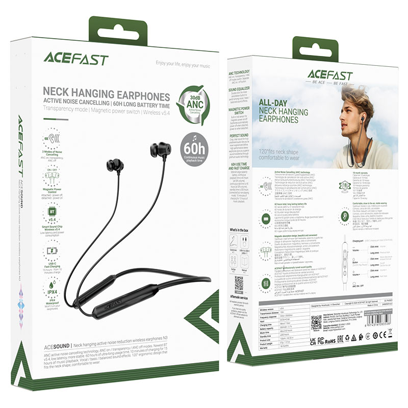 ACEFAST ANC Wireless Earphones N3