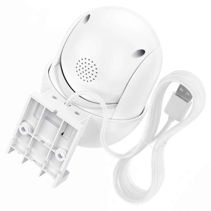 Hoco D2 Outdoor PTZ HD Night Vision Camera White thumbnail 3