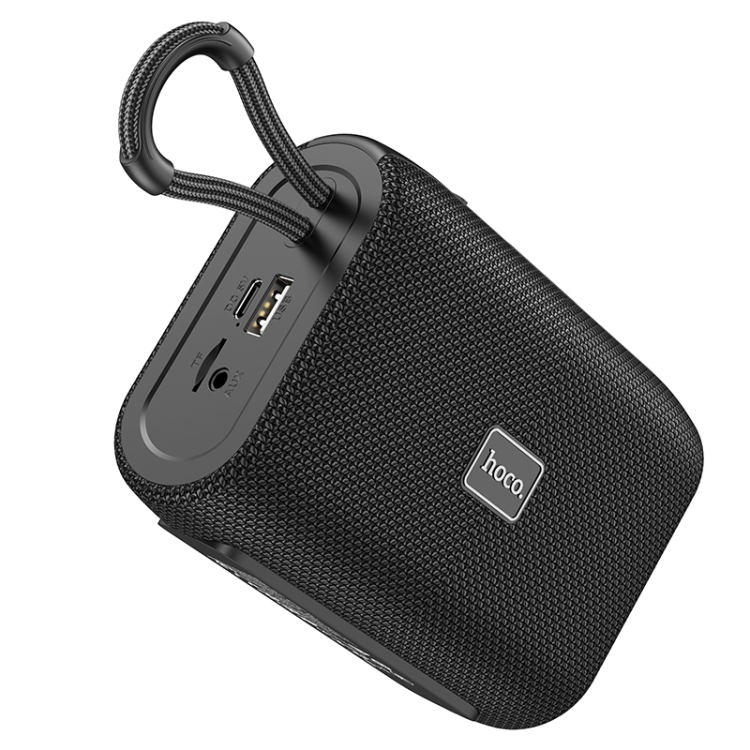 HOCO HC15 Poise 2 in 1 TWS Bluetooth 5.3 Speaker + Earphone Support TF Card / AUX / FM(Black) thumbnail 3