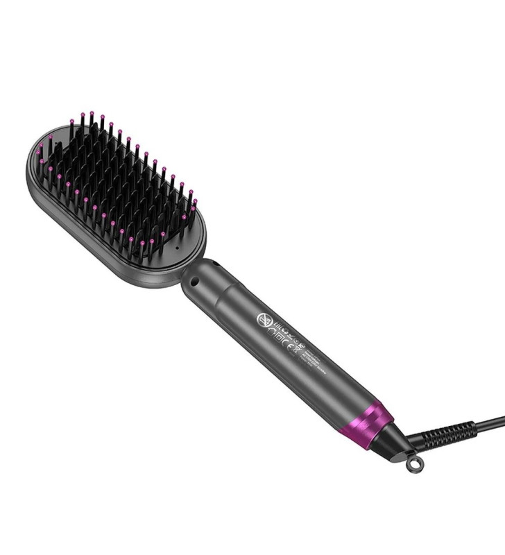 Hoco HP44 Electric Straightening Hair Comb with Digital Display (EU) thumbnail 2
