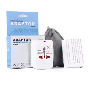 Multi Plug Adapter Converter US EU UK Plug Universal International Travel Adapter Universal Socket Plug Adapter thumbnail 3