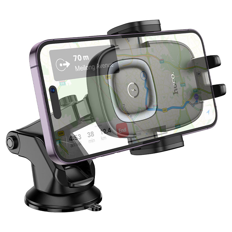 HOCO Car wireless charger “HW32 Crown” for dashboard thumbnail 3