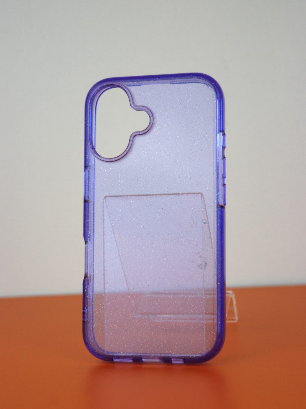 AOKUS iPhone 16 Skin-Feel Terminator Glitter Purple thumbnail 2