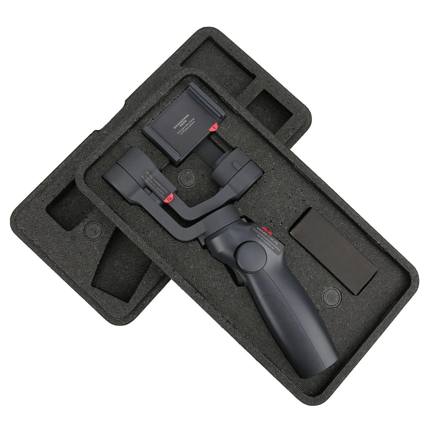 Gimbal Funsnap Capture2S  - Abs Gray Black Smart 3‑Axis Handheld Stabilize thumbnail 3