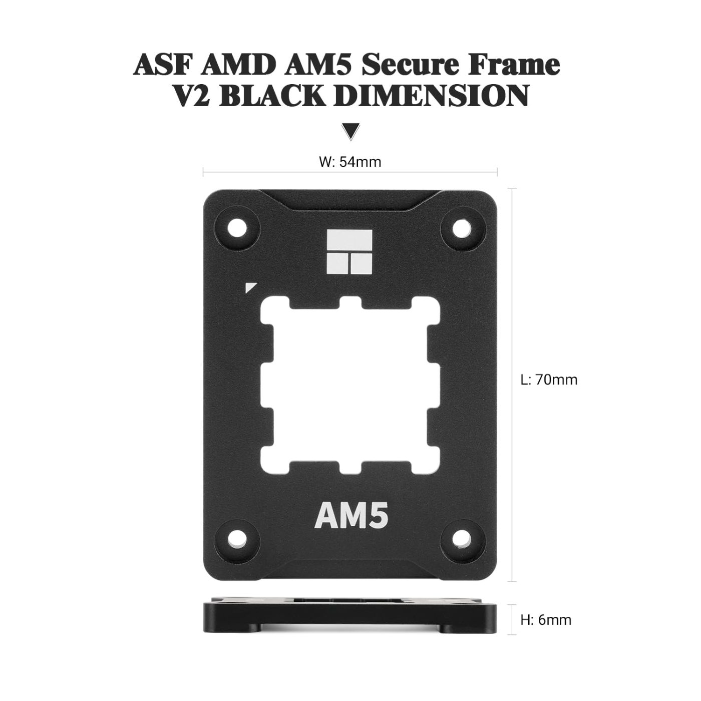 THERMALRIGHT AM5 Secure Contact Frame V2 Black thumbnail 4