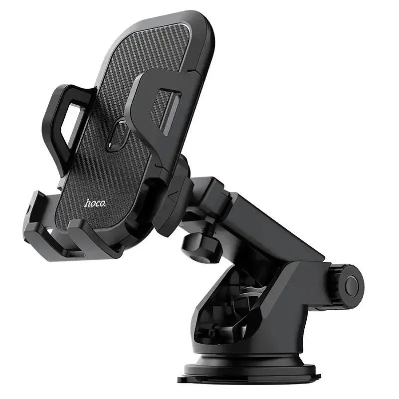 Hoco CA76 Touareg One-Touch Console In-Car Phone Holder Black thumbnail 4