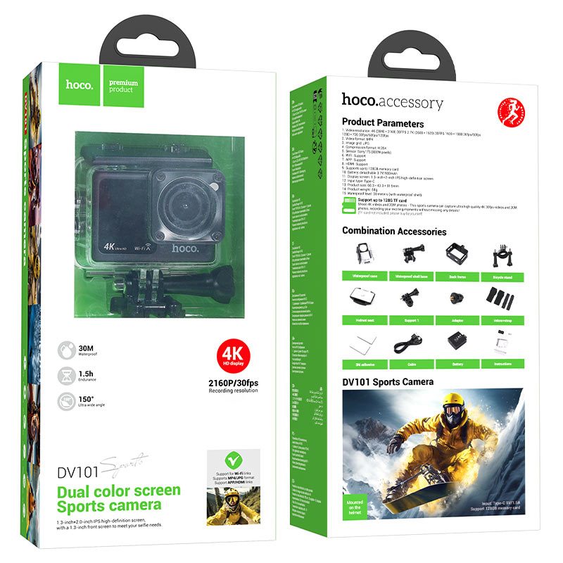 HOCO Action camera “DV101” 4K