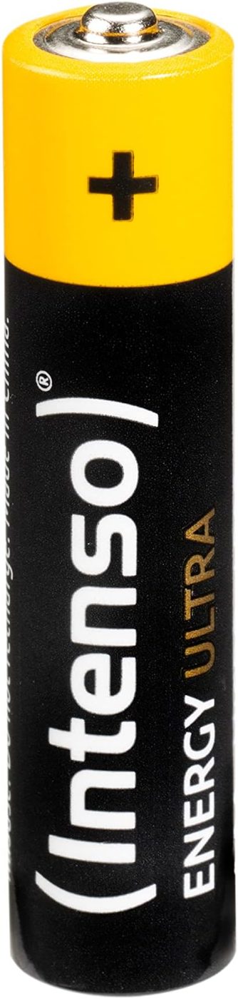 Intenso Energy Ultra AAA Micro LR03 Alkaline Batteries Box of 24 Yellow/Black thumbnail 3