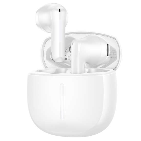 HOCO. EQ33 Wireless Headphones with Charging Case (BT v5.4) - White thumbnail 2