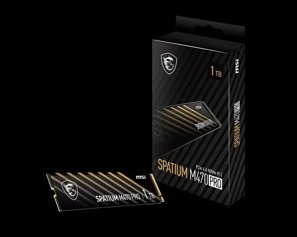 SPATIUM M470 PRO PCIe 4.0 NVMe M.2   1TB thumbnail 2