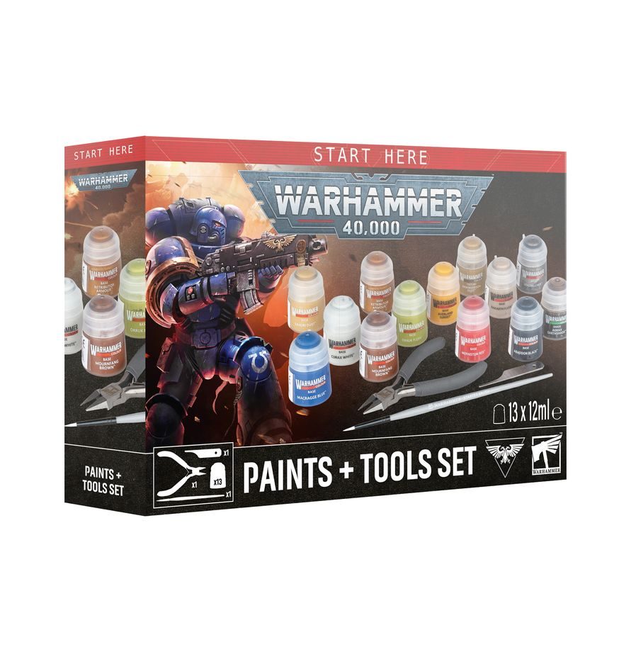 Warhammer 40,000: Paint + Tools set thumbnail 4