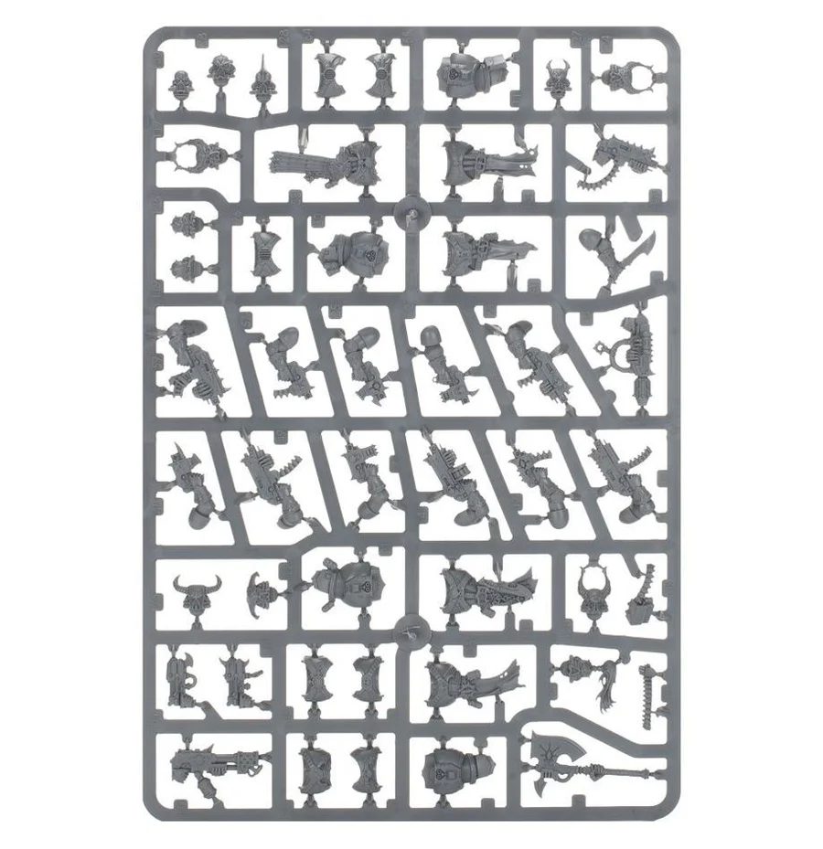 Warhammer 40,000 - Chaos Space Marines: Legionaries (Old Edition - Barcode Removed From Box) thumbnail 8