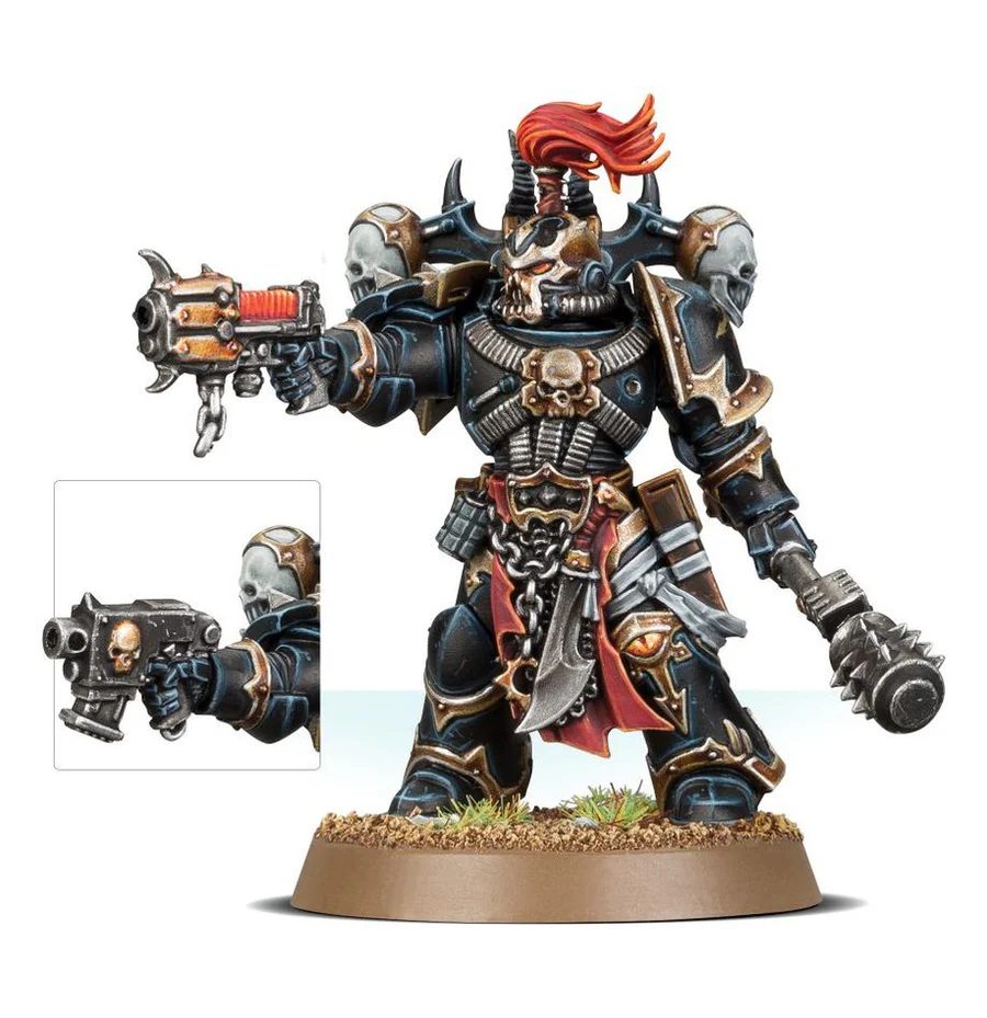 Warhammer 40,000 - Chaos Space Marines: Legionaries (Old Edition - Barcode Removed From Box) thumbnail 4