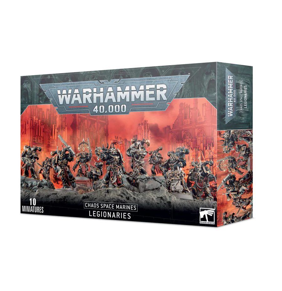 Warhammer 40,000 - Chaos Space Marines: Legionaries (Old Edition - Barcode Removed From Box)