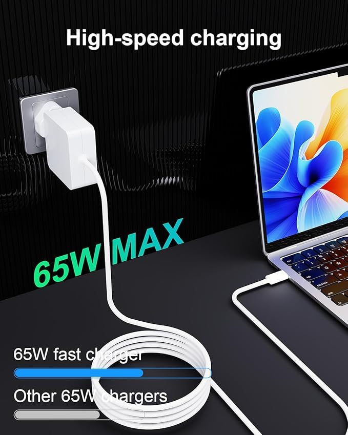 ANG 65W TYPE-C CHARGER FOR LAPTOP , PHONE thumbnail 4