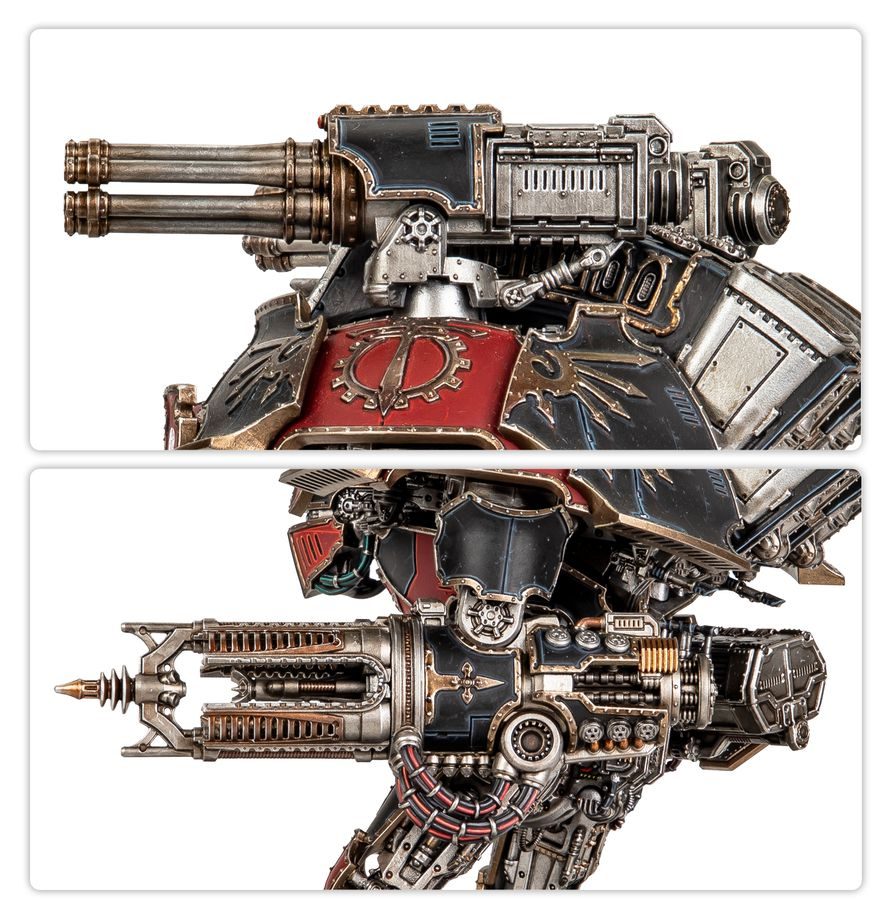 Legions Imperialis: Warlord Titan with Quake Cannon and Conversion Beam Extirpator thumbnail 3