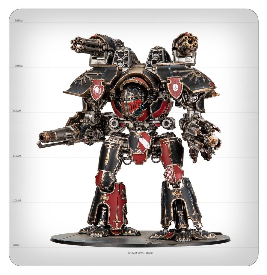 Legions Imperialis: Warlord Titan with Quake Cannon and Conversion Beam Extirpator thumbnail 7