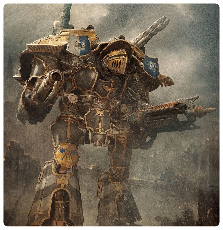 Legions Imperialis: Warlord Titan with Quake Cannon and Conversion Beam Extirpator thumbnail 6