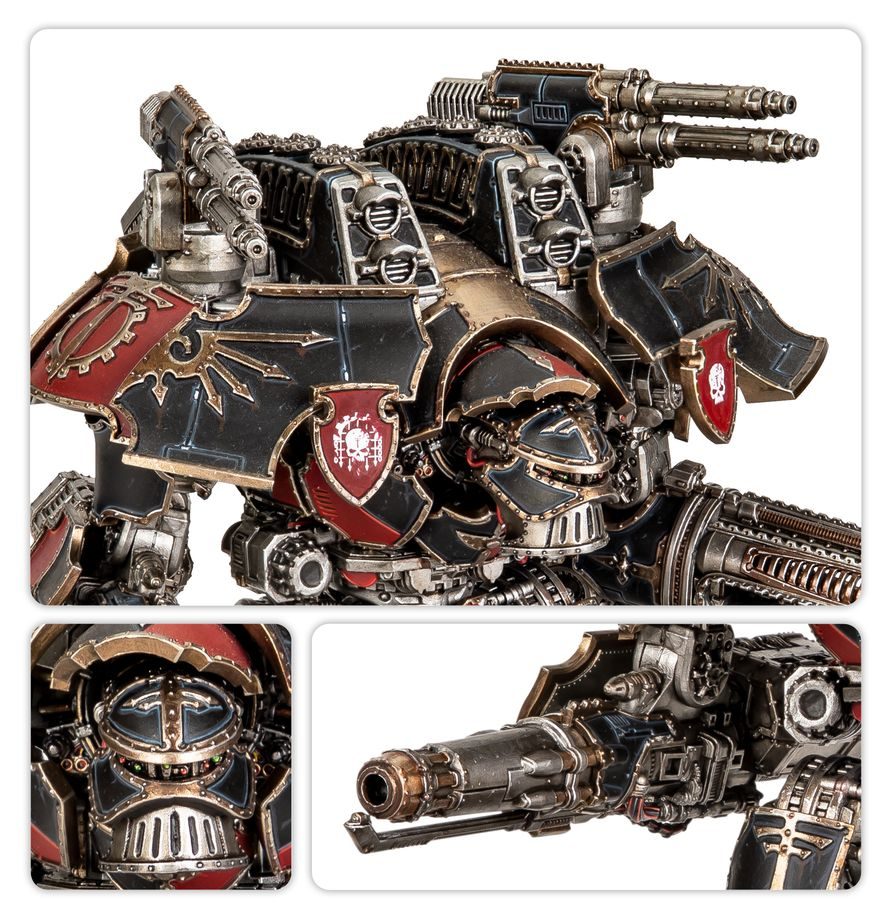 Legions Imperialis: Warlord Titan with Quake Cannon and Conversion Beam Extirpator thumbnail 4