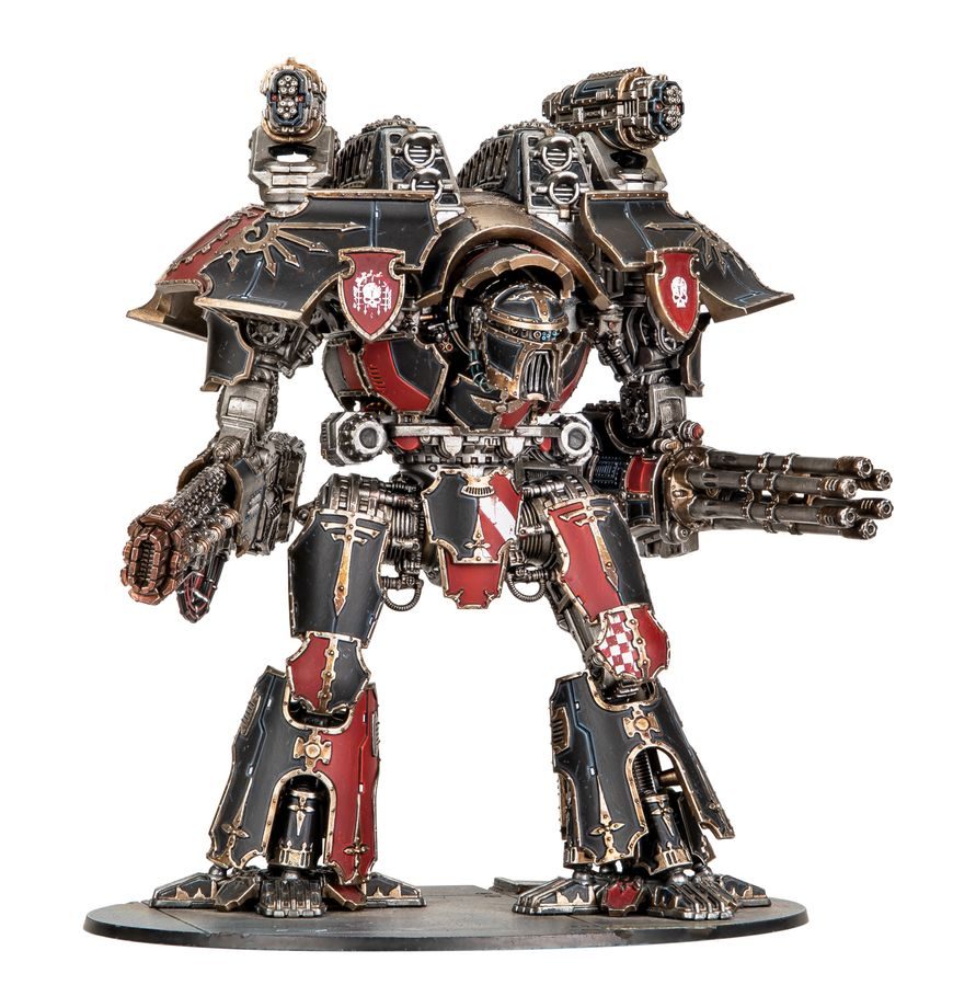 Legions Imperialis: Warlord Titan with Volkite Destructor and Macro-Gatling Blaster thumbnail 2