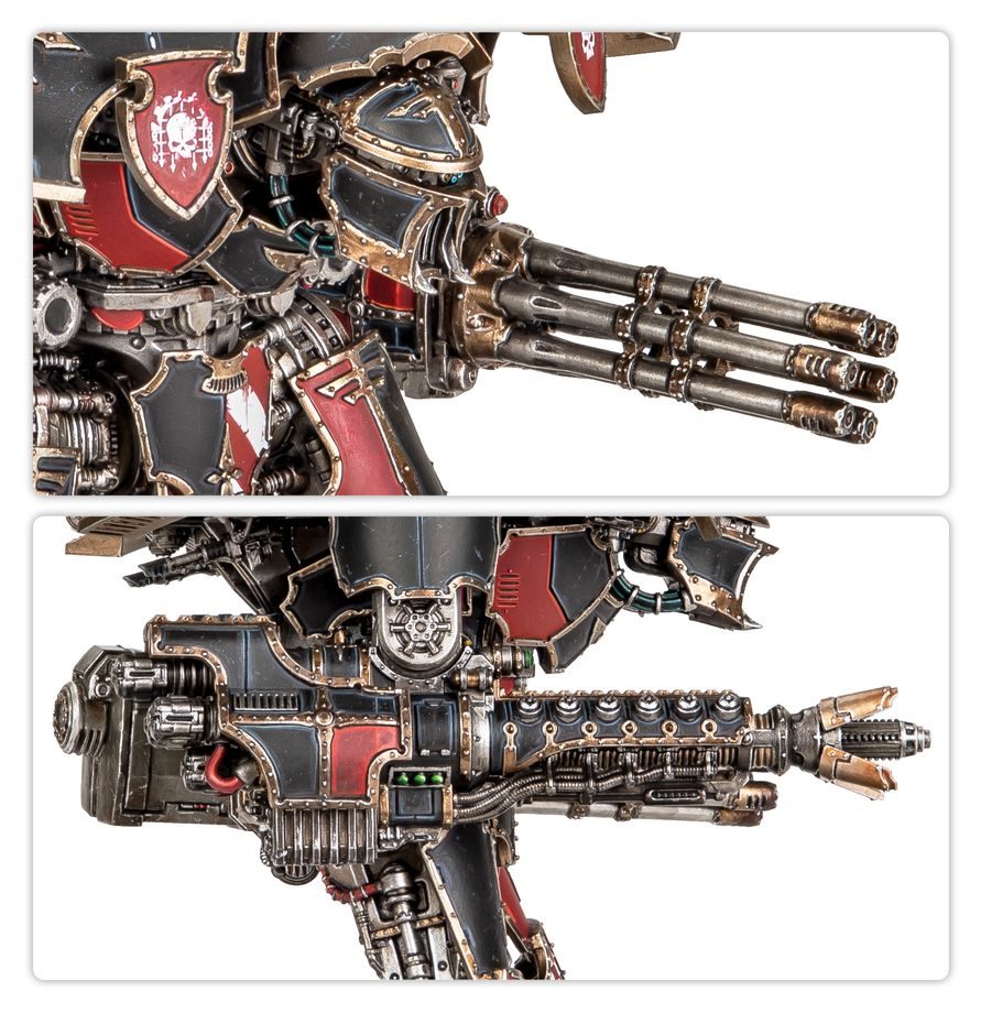 Legions Imperialis: Warlord Titan with Volkite Destructor and Macro-Gatling Blaster thumbnail 4