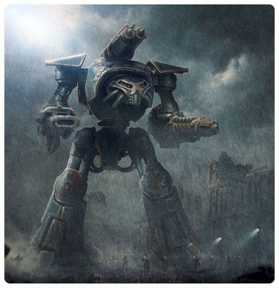 Legions Imperialis: Reaver Titan with Graviton Obliterator and Volkite Annihilator thumbnail 5
