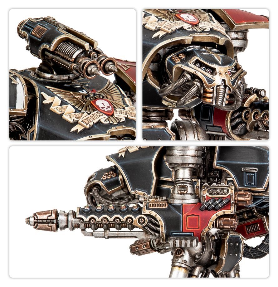Legions Imperialis: Reaver Titan with Graviton Obliterator and Volkite Annihilator thumbnail 4