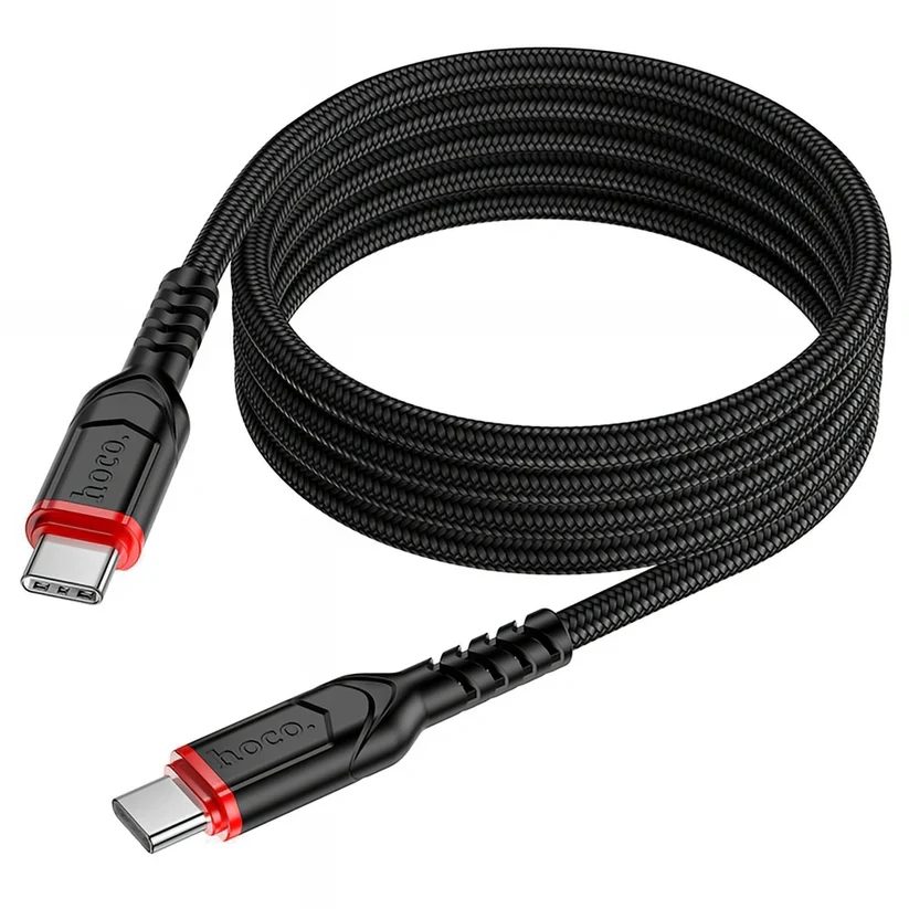 HOCO USB-C Data and Charging Cable - USB-C HOCO X59 Victory, 60W thumbnail 2