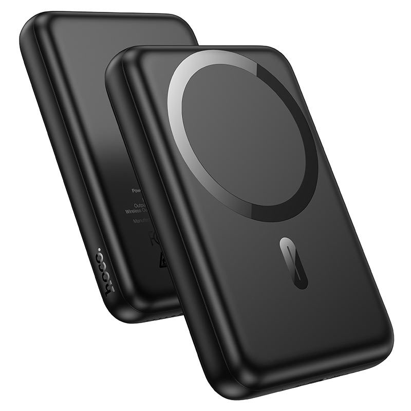 Hoco Power bank “J141 Grace” PD20W wireless charging 10000mAh black colour thumbnail 3