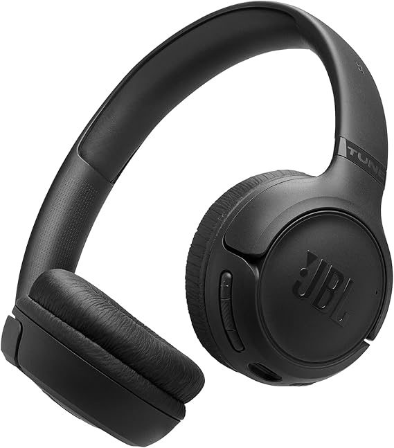 JBL Tune 530 BT Wireless On-Ear Headphones 76-Hour Battery Life, Black thumbnail 3