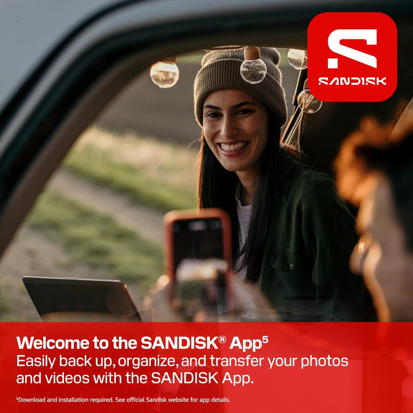 SanDisk Ultra MicroSDXC UHS-I Card, 128GB, SD Adapter, up to 195MB/s Read Speed, Full HD Video, V10, U1, thumbnail 2