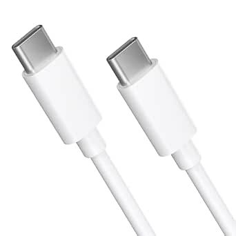 BOREFONE Z34B 38W DUAL PORT CAR CHARGER SET WITH TYPE-C TO C CABLE / WHITE COLOUR thumbnail 2