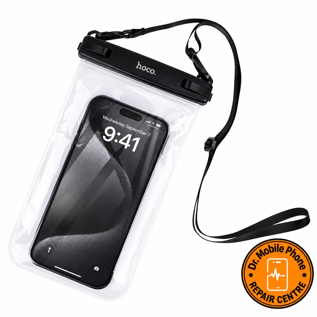 Hoco HX52 Transparent mobile phone waterproof bag thumbnail 4